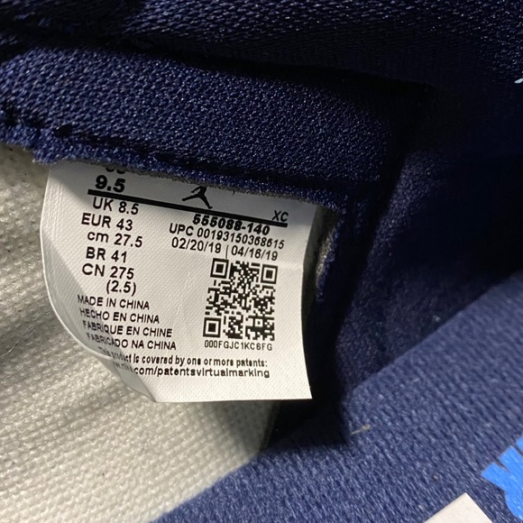 ❌SOLD❌Jordan 1 Obsidian UNC - Picture 7 of 8